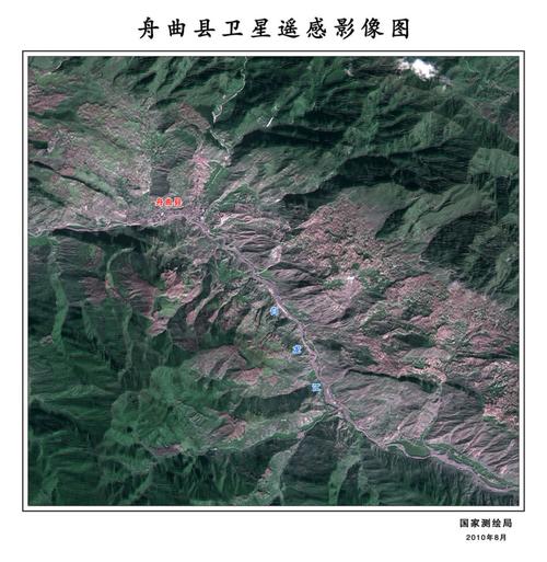 科技之力 卫星遥感影像图与地籍测绘在舟曲县的应用